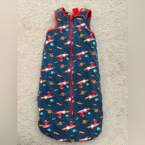 Sesame Street Elmo Space Sleep Sack Size 6-18 M